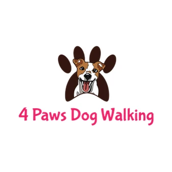 4 Paws Dog Walking logo