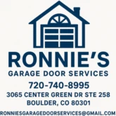 Ronnie's Garage Door Services logo